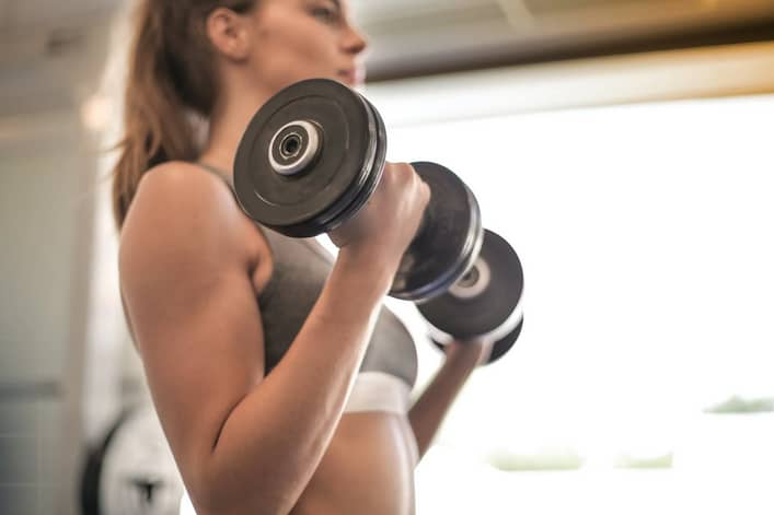 lifting weight